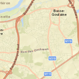 Basse-Goulaine Street Map