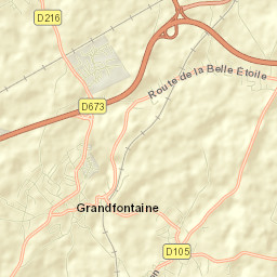 Grandfontaine Street Map