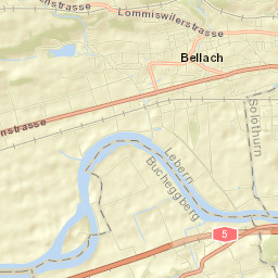 Bezirk Lebern Street Map