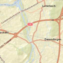 Zuchwil Street Map