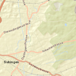 Subingen Street Map