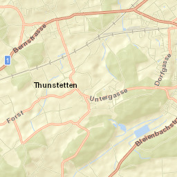 Oberaargau Street Map
