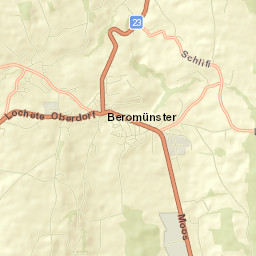 Beromünster Street Map