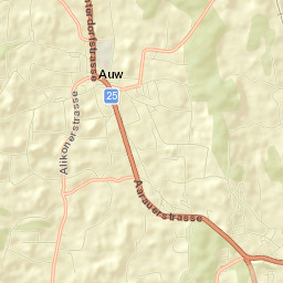Auw Street Map