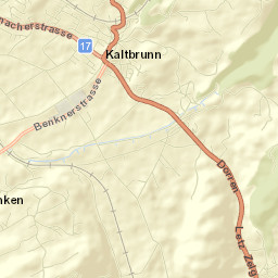 Kaltbrunn Street Map
