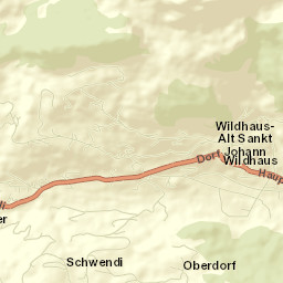 Wildhaus Street Map