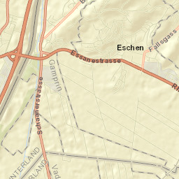 Eschen Street Map