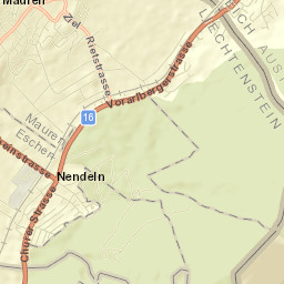 Mauren Street Map