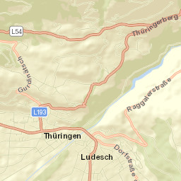 Ludesch Street Map