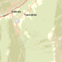 Sellrain Street Map