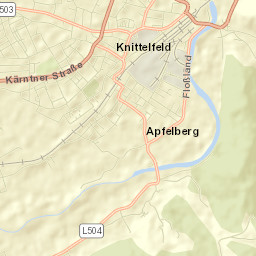 Knittelfeld Street Map