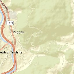 Peggau Street Map