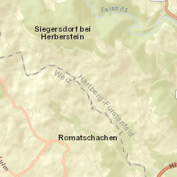 Siegersdorf bei Herberstein Street Map