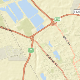 Székesfehérvár Street Map