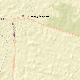 Biharnagybajom Street Map