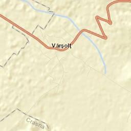 Vârşolţ Street Map