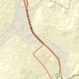 Zalău Street Map