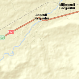 Mijlocenii Bârgăului Street Map