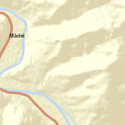 Comuna Borca Street Map