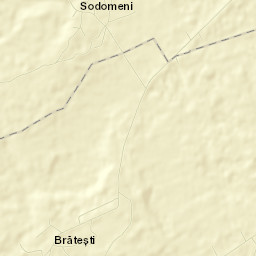Brătești Street Map