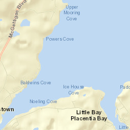 Marystown Street Map