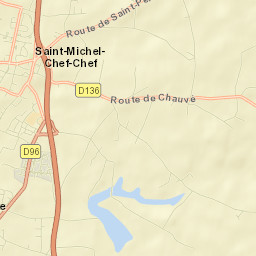 Saint-Michel-Chef-Chef Street Map