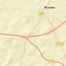 Rouans Street Map