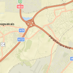 Bouguenais Street Map