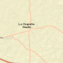 La Chapelle-Heulin Street Map