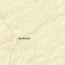 Andrezé Street Map
