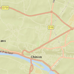 Chinon Street Map