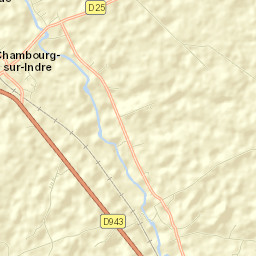 Chambourg-sur-Indre Street Map