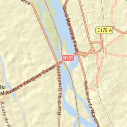 La Charité-sur-Loire Street Map