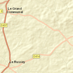 Le Russey Street Map