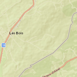 Les Bois Street Map