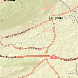 Lengnau Street Map