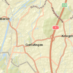Biberist Street Map