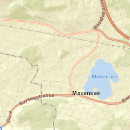Mauensee Street Map