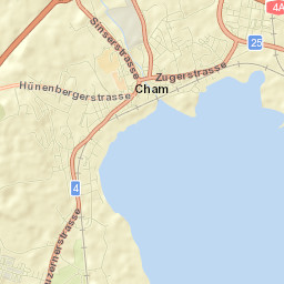 Cham Street Map
