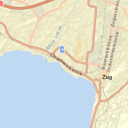 Zug Street Map