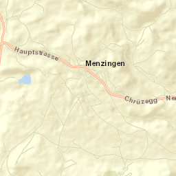 Menzingen Street Map
