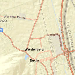 Buchs Street Map