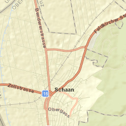 Schaan Street Map