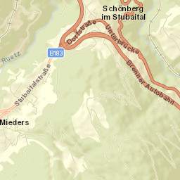 Schönberg im Stubaital Street Map