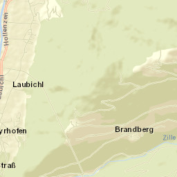 Mayrhofen Street Map