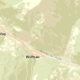 Hüttschlag Street Map