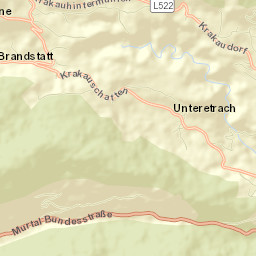 Krakauhintermühlen Street Map