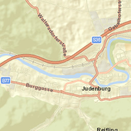 Politischer Bezirk Murtal Street Map
