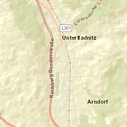 Unterfladnitz Street Map