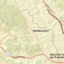 Gersdorf an der Feistritz Street Map